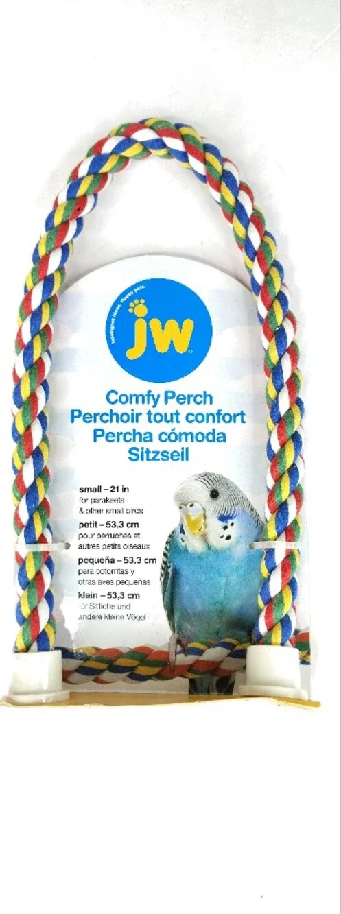 JW Comfy Perch Small Multicolor Bird Perch 21 Inches